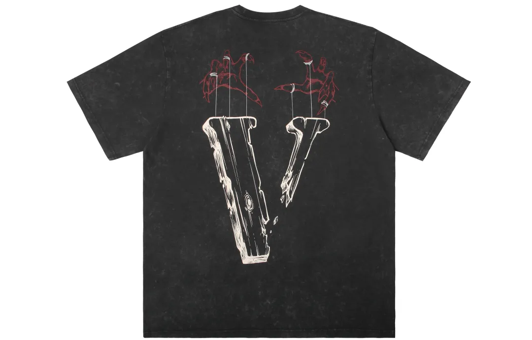 VLONE Washed Heavyweight 100% Cotton Loose Fit Short Sleeved T Shirts Unisex