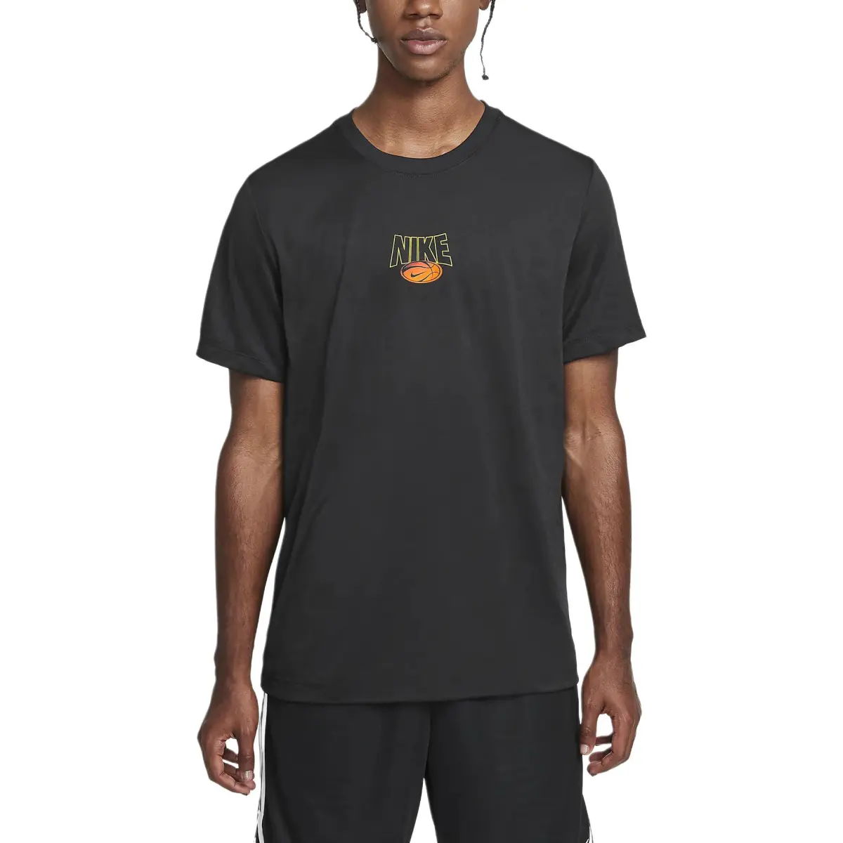 Nike T-Shirts Men's Black Crew Neck