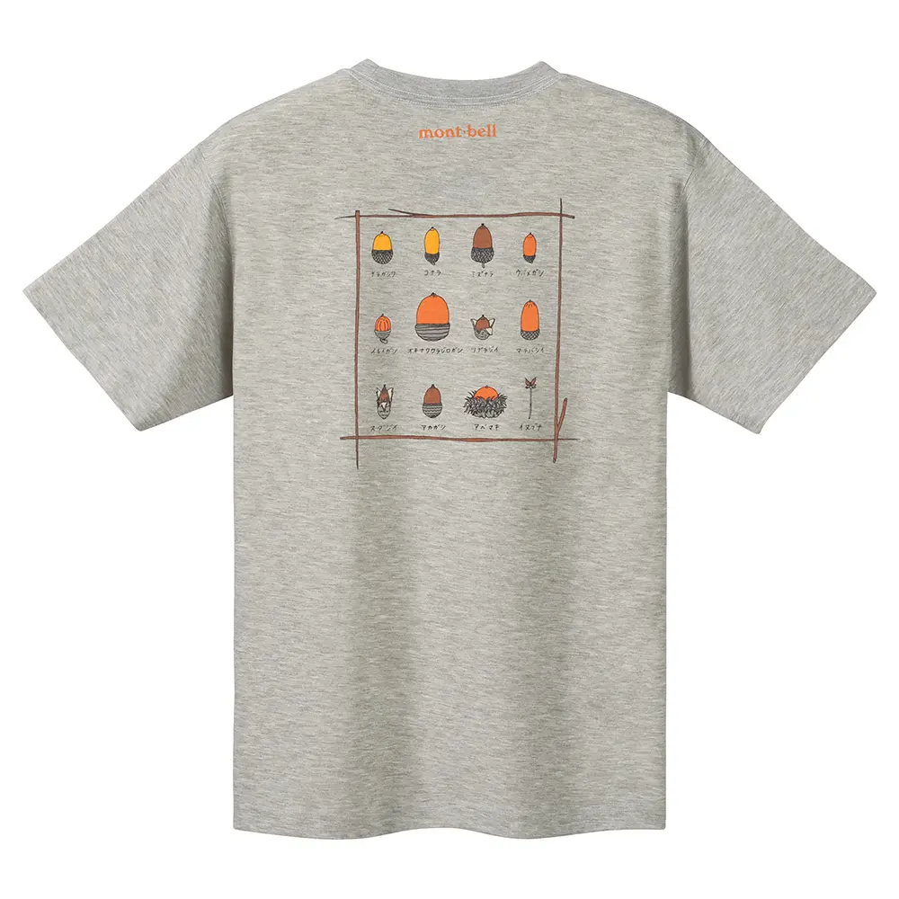 MONTBELL SS25 Quick Dry T Shirts Unisex