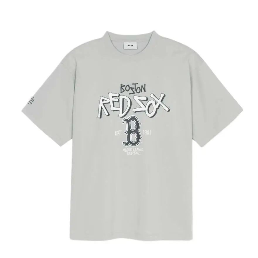 MLB Boston Red Sox T Shirt Unisex Gray