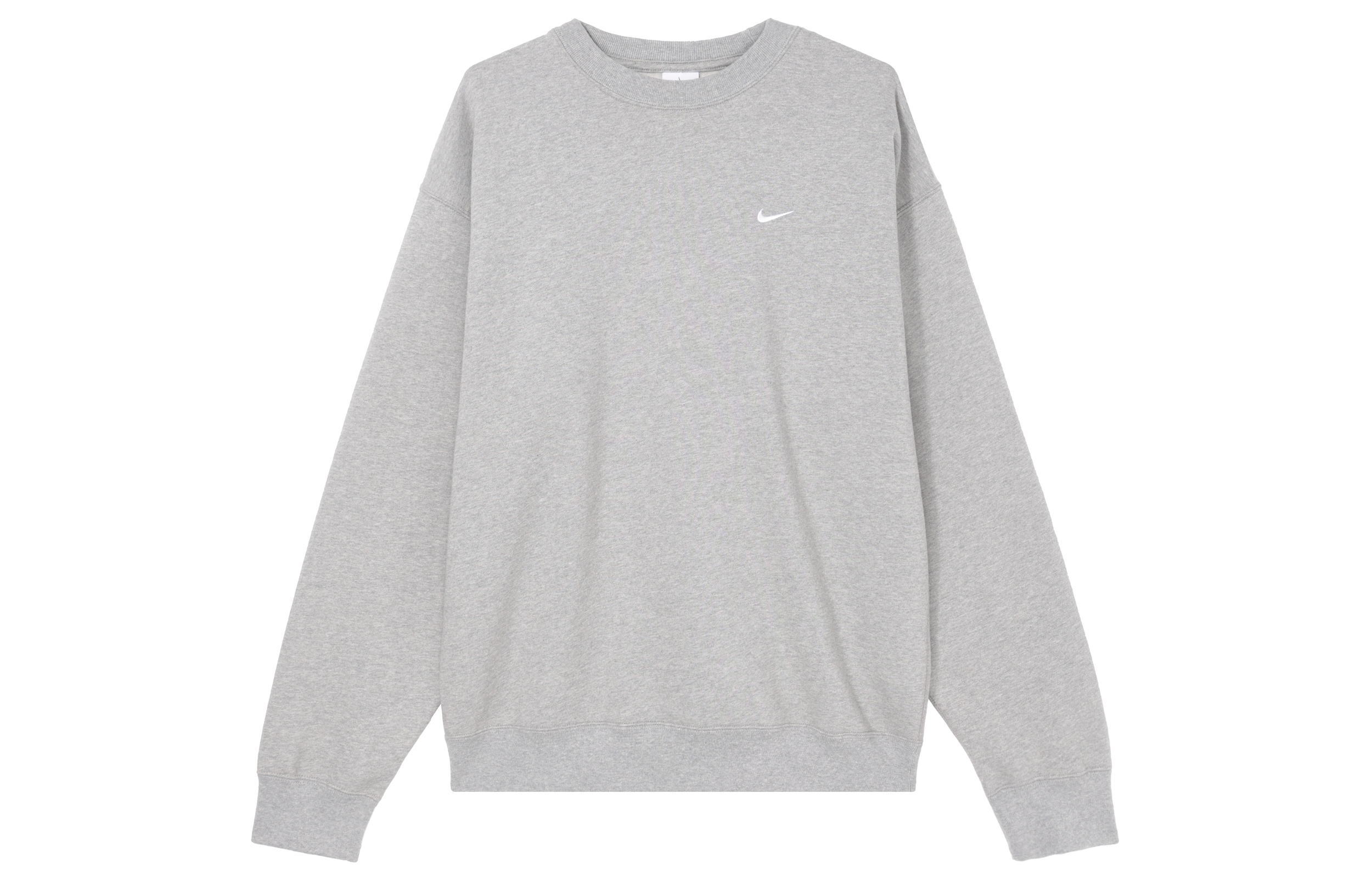 Nike Solo Swoosh Sweatshirt Men's Gray