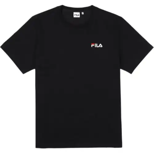 FILA Linear T Shirt Men's Black