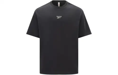 Reebok T Shirt Unisex Carbon Black