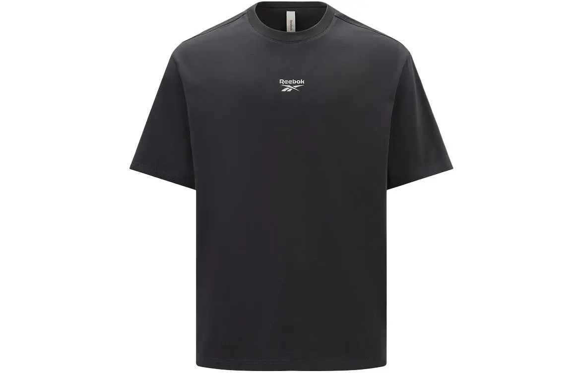 Reebok T Shirt Unisex Carbon Black