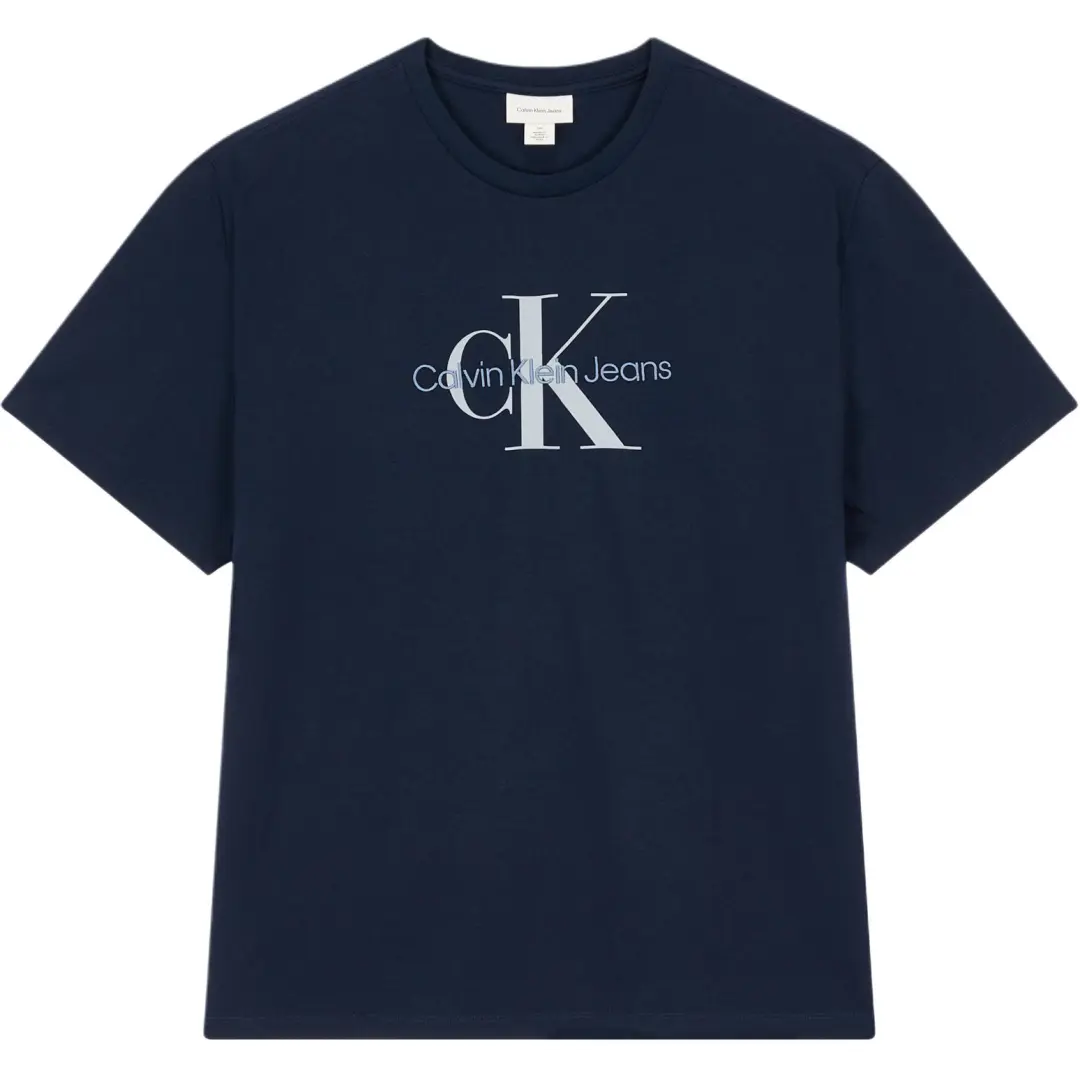 CALVIN KLEIN T Shirt Unisex Marine Blue