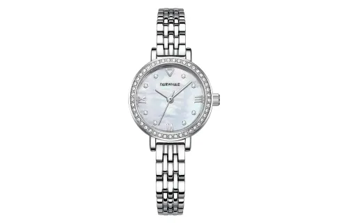 FAIRWHALE Smart Series Women's Watch Quartz Movement Stainless Steel Watchband Watch Women's Watch White Dial