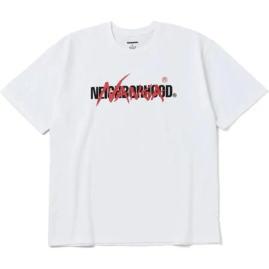 Neighborhood logo-print T-shirt