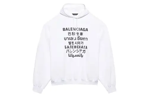 Balenciaga Languages Sport Hoodie