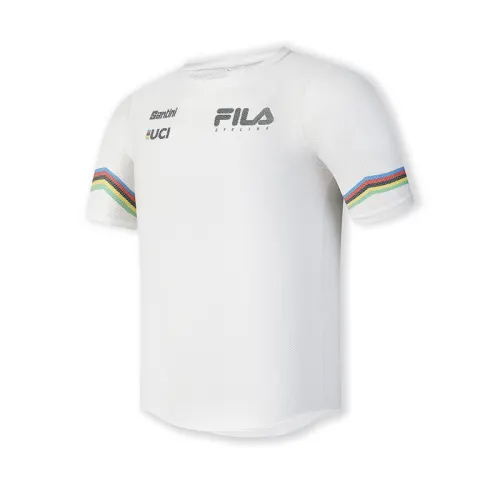FILA CYCLING T Shirt Men's Jade White