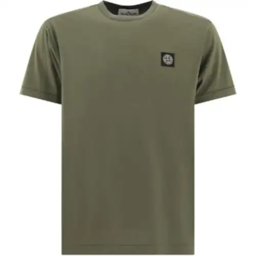 Stone Island patch T-shirt