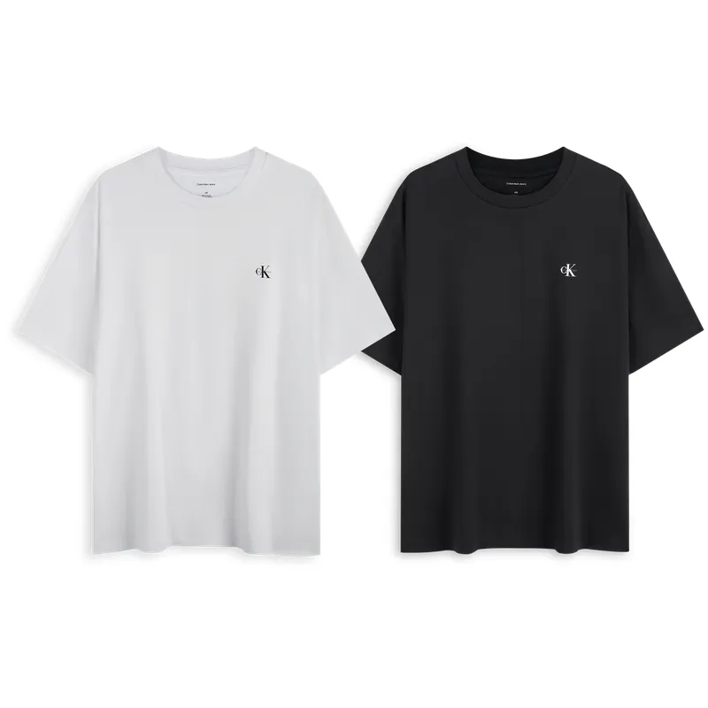 CALVIN KLEIN SS25 T Shirt Unisex 2 Pack