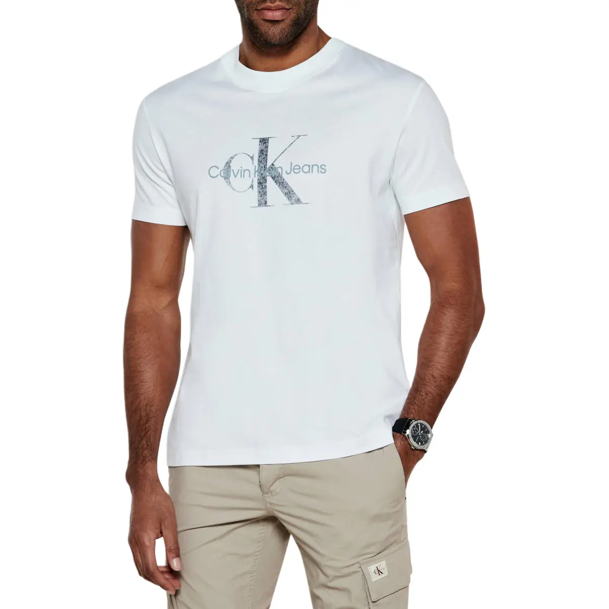CALVIN KLEIN T Shirt Men's White