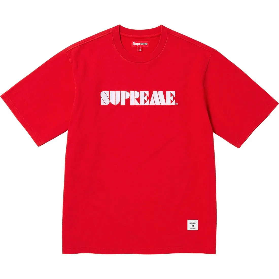 Supreme embroidered T-shirt