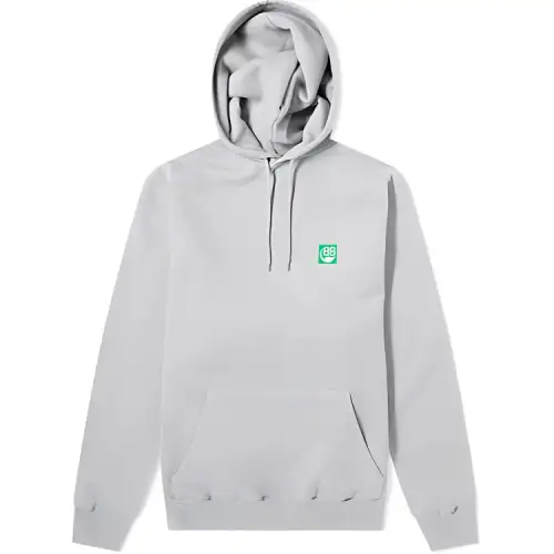 Balenciaga Sweatshirts Men's Light Gray Hooded Moderate Regular