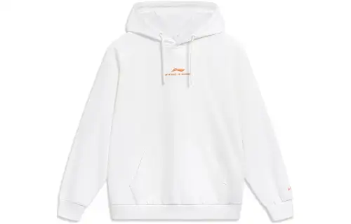 Li Ning Sports Life Collection Sweatshirt Unisex Ivory