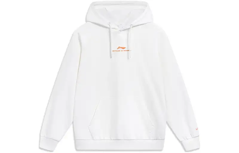 Li Ning Sports Life Collection Sweatshirt Unisex Ivory