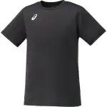 ASICS T Shirts Men's Black Crew Neck Moderate Straight Fit