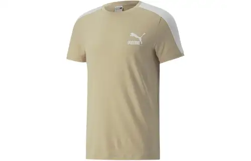 PUMA Sports Life Collection T Shirt Men's Light Camel
