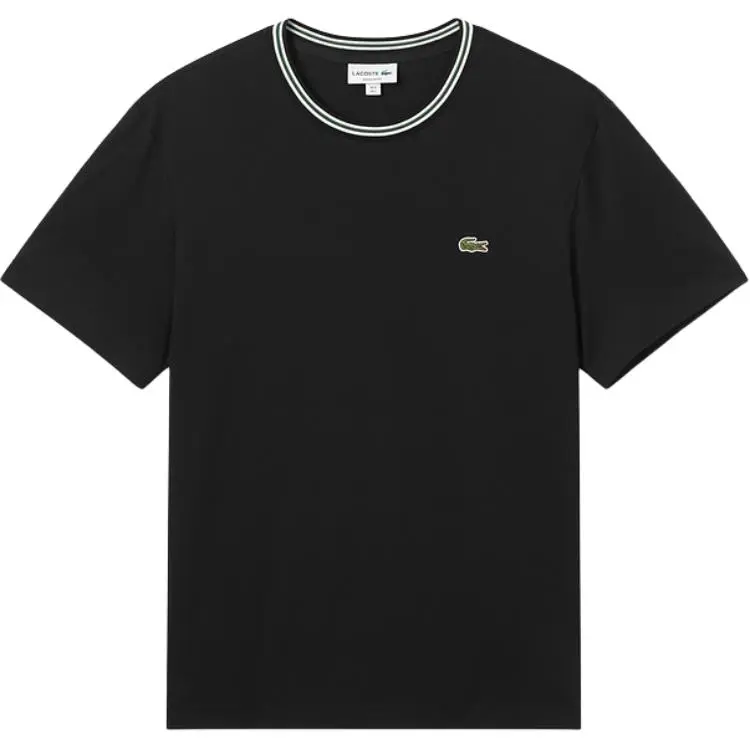 LACOSTE Logo patch T shirt
