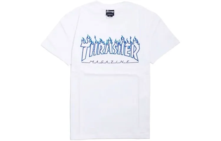 Thrasher T Shirt Japan Version Unisex White