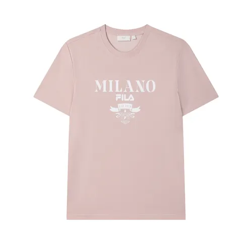 FILA MILANO T Shirt Men's Nude Pink