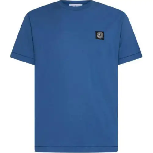 Stone Island logo-patch short-sleeve T-shirt