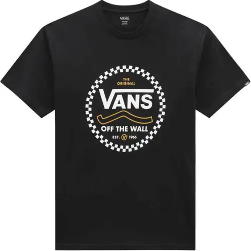 Vans T Shirts Men's Black Crew Neck