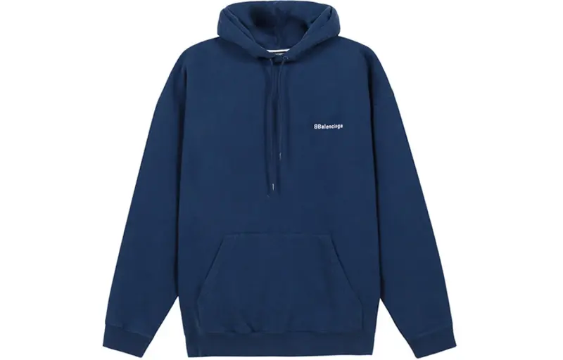 Balenciaga Corporate Logo Popover Hoodie