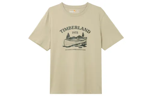 Timberland T Shirt Men's Mud Gray