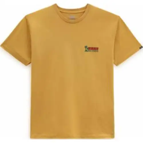 Vans T Shirts Men's Tan Crew Neck