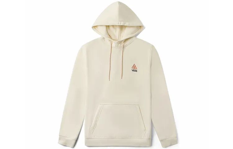Vans Sweatshirts Unisex White Hooded Moderate Regular