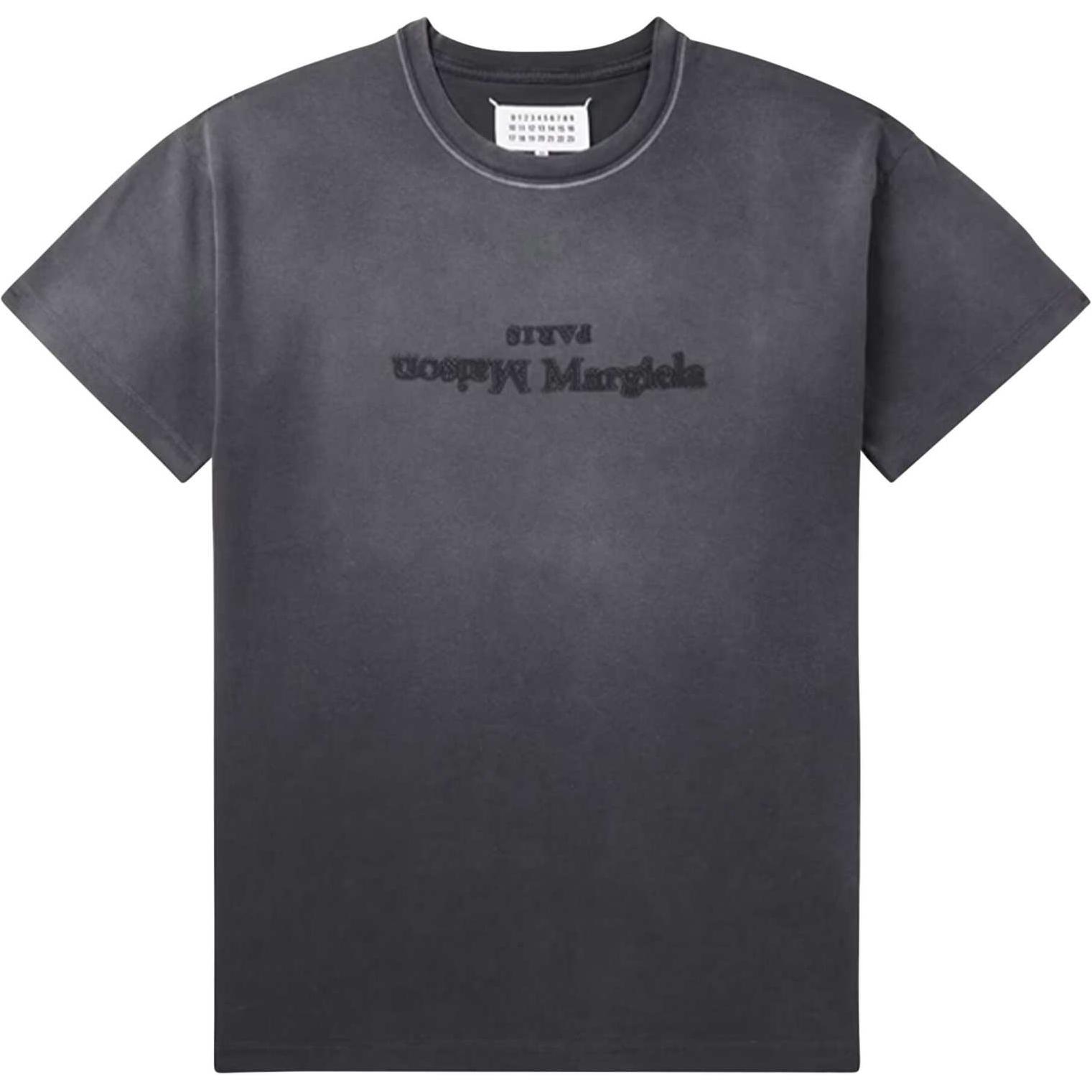 Maison Margiela Reverse Logo Detailed Crewneck T-Shirt