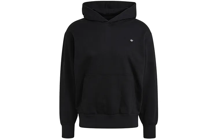 Adidas Originals Sweatshirts Men's Black Hooded Moderate Regular