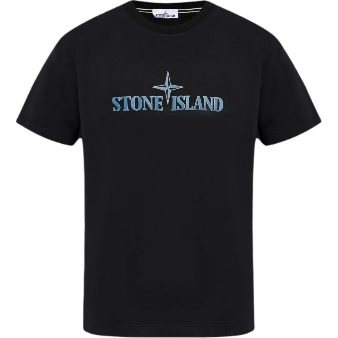 Stone Island Compass-print cotton T-shirt
