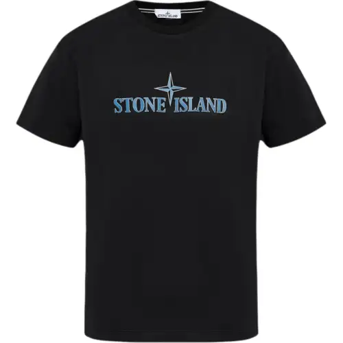 Stone Island Compass-print cotton T-shirt