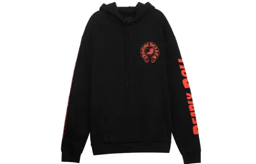 Chrome Hearts Horseshoe Floral Hoodie
