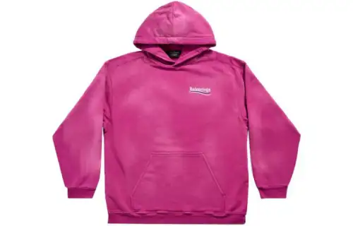 Balenciaga Sweatshirt Regular Fit Men's Rose Red