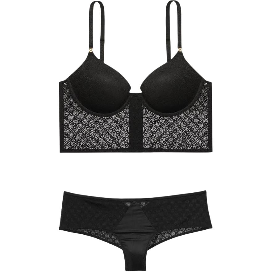 Женский комплект нижнего белья Victoria's Secret (черный)