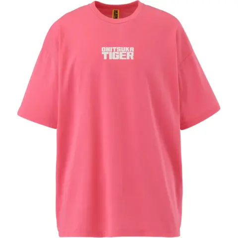 Onitsuka Tiger OVERSIZED TEE T Shirt Unisex Pink