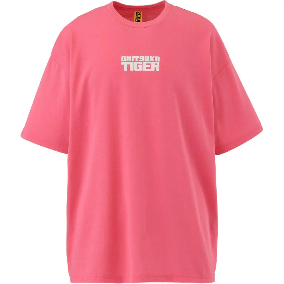 Onitsuka Tiger OVERSIZED TEE T Shirt Unisex Pink