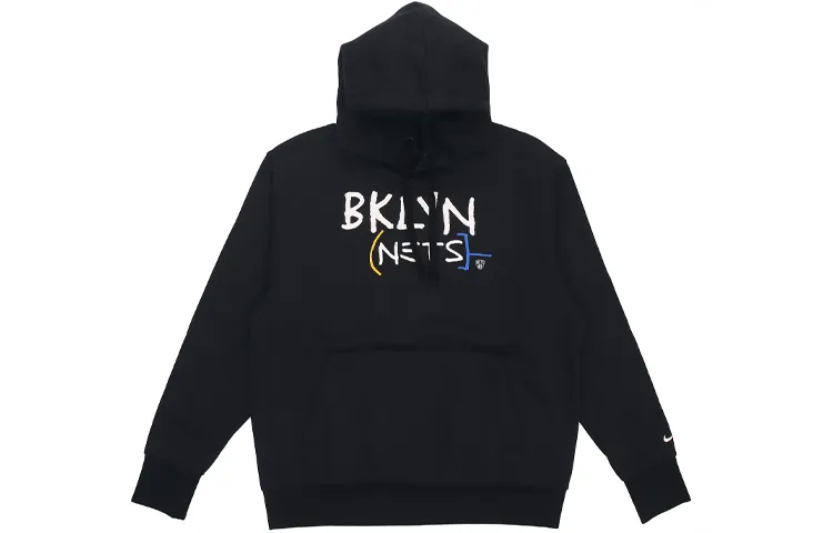 Nike Sweatshirts Men's Black Hooded Thickened Regular