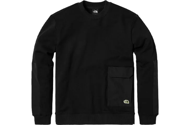 THE NORTH FACE The North Face X Beams Collaboration Collection Sweatshirts Men's Black Crew Neck Moderate Regular