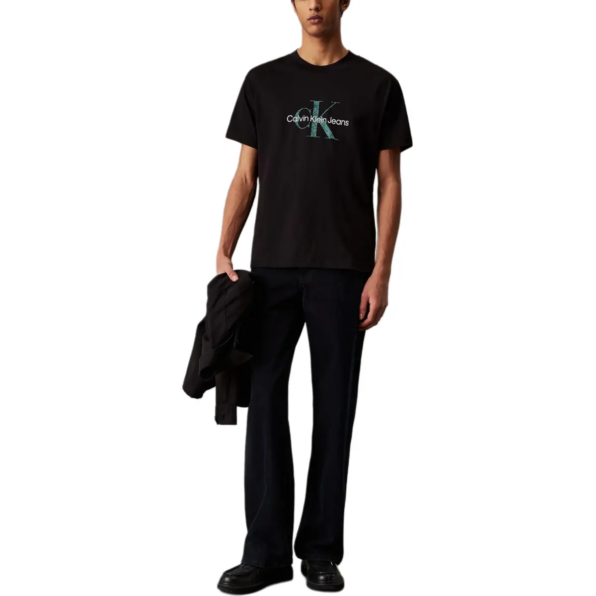 CALVIN KLEIN T Shirt Europe Version Men's Black