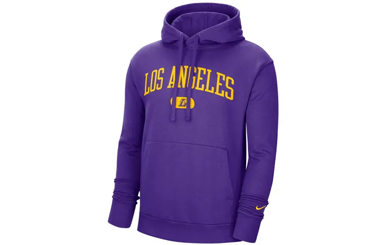 Nike Sweatshirts Men's Purple Hooded Moderate Regular