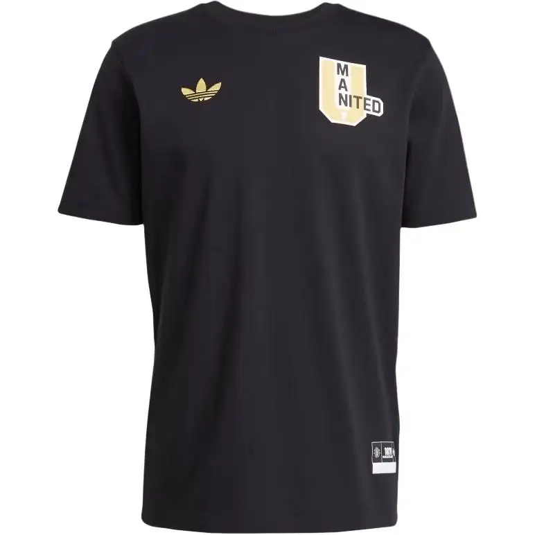 Adidas Originals ManchesterVRCT TEE United T Shirt Men's Black
