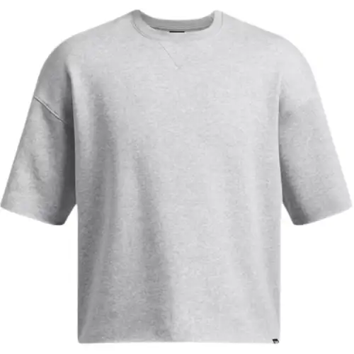 Under Armour Icon FW24 T Shirt Men's Modern Gray Heather Flower
