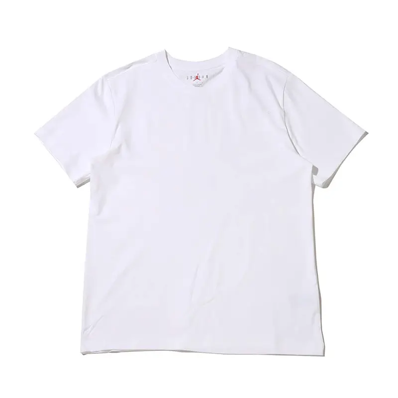 Jordan T Shirts Men's White Crew Neck Moderate