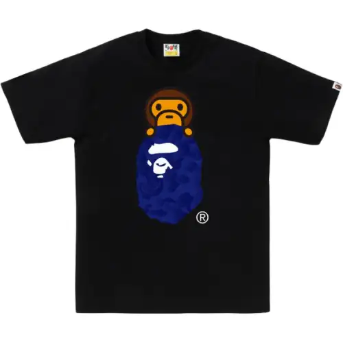 A BATHING APE Abc Milo On Ape Head Tee