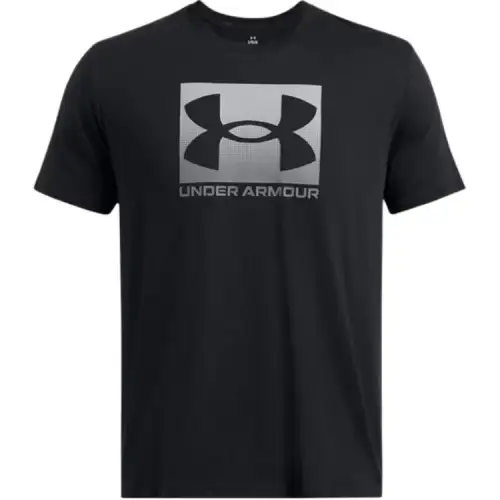 Under Armour Boxed T Shirt Men's Black/Graphite