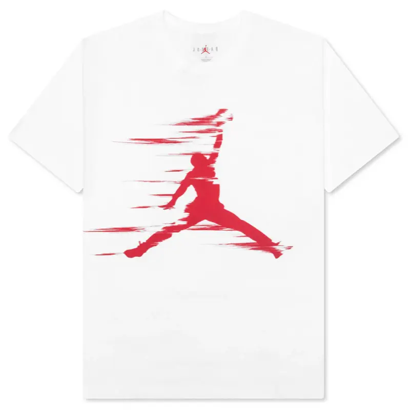 Jordan MVP SS25 T Shirt Men's White/Gym Red